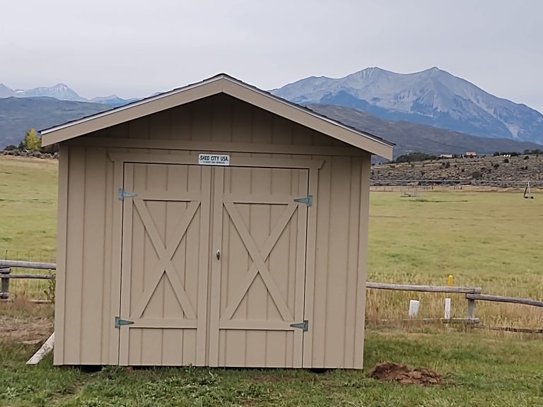 Ranch Style with 1 foot overhang on the front